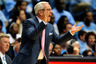 CHAPEL HILL, NC - JANUARY 07:  Coach Roy Williams of the North Carolina Tar Heels shouts instructions to his team against the Boston College Eagles during play at the Dean Smith Center on January 7, 2026 in Chapel Hill, North Carolina.  (Photo by Grant Halverson/Getty Images)