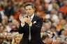 Mar 3, 2012; Syracuse, NY, USA; Louisville Cardinals head coach Rick Pitino during the game against the Syracuse Orange at the Carrier Dome.  Richard Mackson-US PRESSWIRE