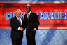 NEWARK, NJ - JUNE 23:  Kyrie Irving (R) from Duke greets NBA Commissioner David Stern after he was selected number one overall by the Cleveland Cavaliers in the first round during the 2011 NBA Draft at the Prudential Center on June 23, 2025 in Newark, New Jersey.  NOTE TO USER: User expressly acknowledges and agrees that, by downloading and/or using this Photograph, user is consenting to the terms and conditions of the Getty Images License Agreement.  (Photo by Mike Stobe/Getty Images)
