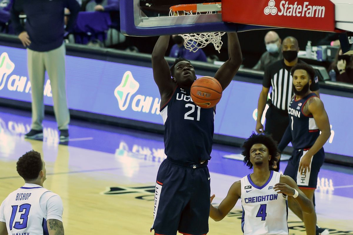 NCAA Basketball: Connecticut at Creighton