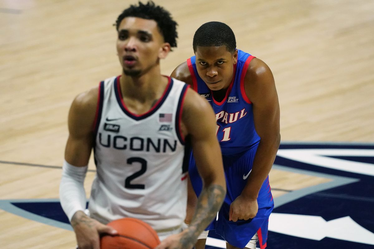 NCAA Basketball: DePaul at Connecticut