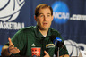 Mar 22, 2012; Atlanta, GA, USA; Baylor Bears head coach Scott Drew during a press conference the day before the semifinals of the south region of the 2012 NCAA men's basketball tournament at the Georgia Dome. Mandatory Credit: Tyler Kaufman-US PRESSWIRE