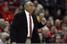 Feb. 28, 2012; Madison, WI, USA; Minnesota Gophers head coach Tubby Smith gives directions to his team as they play the Wisconsin Badgers during the first half at the Kohl Center. Wisconsin defeated Minnesota 52-45.Mandatory Credit: Mary Langenfeld-US PRESSWIRE